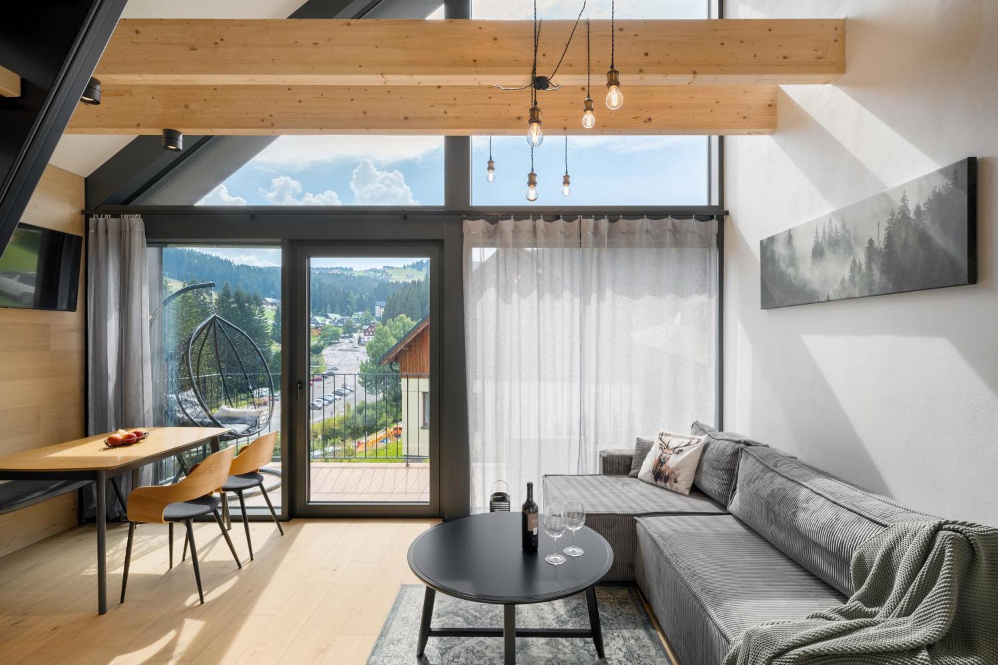 Ferienwohnung Panorama Lofts Pec Pec pod Sněžkou Exterior foto